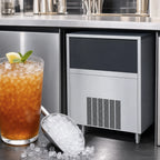 Thumbnail image #3 for Manitowoc UNP0300A Undercounter Nugget Ice Machine with Bin, Air-Cooled, Self-Contained, 330 lb/Day, 50 lb Storage, Stainless Steel