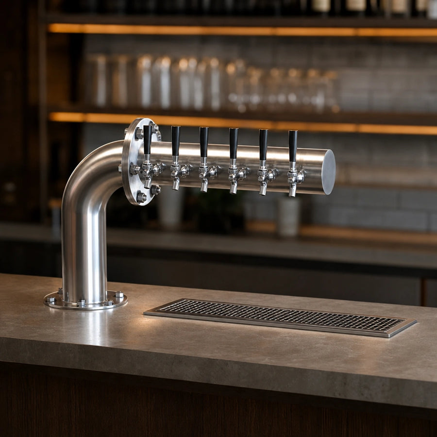 Left-Mount Countertop Design