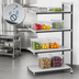 Thumbnail image #3 for Cambro Camshelving Elements XTRA Stationary Solid Add-On Shelving Unit, 24