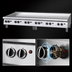 Thumbnail image #3 for Garland Signature Heavy-Duty Countertop Gas Griddle, 70-7/8 Inch W x 23 Inch D, Thermostatic Controls, Smooth Steel Plate