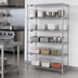 Thumbnail image #3 for Redipak 5-Tier Stationary Wire Shelving Unit, 36