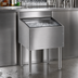 Thumbnail image #3 for CHOICE by Glastender 18-Inch Wide Underbar Ice Bin, 64 lb. Capacity, 24-Inch Deep, Stainless Steel