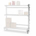 Thumbnail image #3 for New Age Right Upright for 18-Inch Cantilever Shelving, 21-Inch Deep x 72-Inch High