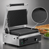 Thumbnail image #4 for Vollrath Countertop Commercial Panini Sandwich Grill with Cast-Iron Grooved Plates, 120V