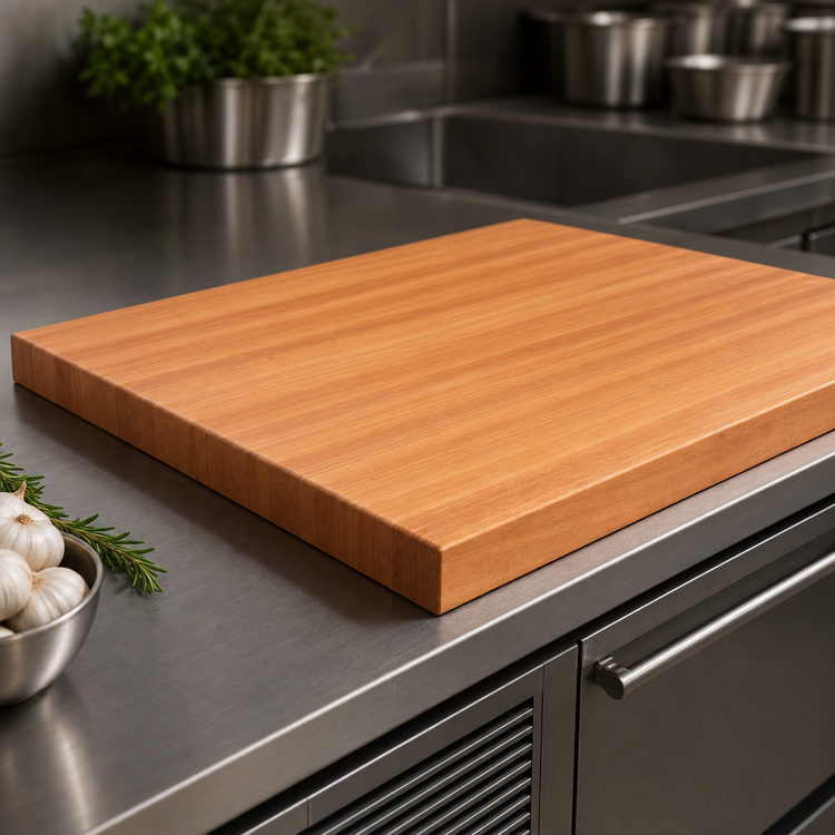 Product image #3 for Boos Block American Cherry Edge Grain Kitchen Countertop, 30 x 25 x 1-1/2 Inch, Varnique Finish
