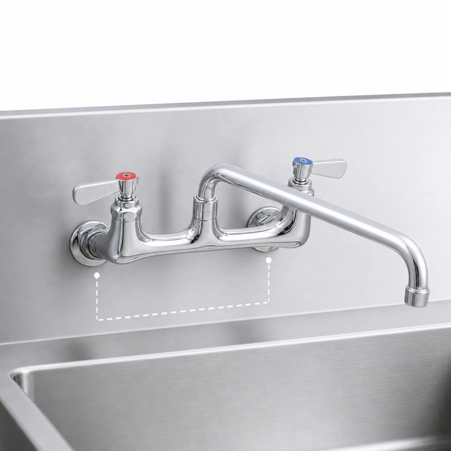 8-Inch Splash Mount Centers