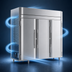 Thumbnail image #3 for Victory UltraSpec Extra Wide Three-Section Solid Door Reach-In Freezer, 74.16 Cu. Ft., Self-Contained, R290