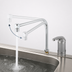 Thumbnail image #3 for T&S Brass Low-Lead Side Mount Mixing Faucet with Swing Nozzle and 2.2 GPM Aerator