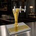 Thumbnail image #3 for Glastender Cobra 3-Faucet Countertop Draft Dispensing Tower, Air-Cooled, Gold Finish