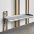 Thumbnail image #3 for Eagle Snap-n-Slide Wall-Mounted Shelf, 36 x 15 Inches, Rolled Front Edge, 16/430 Stainless Steel