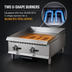 Thumbnail image #3 for IKON Cooking 24-Inch Natural Gas Countertop Griddle with Manual Controls