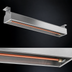 Thumbnail image #3 for Hatco Glo-Ray Narrow Max 66-Inch Unlighted Infrared Strip Heater, Single Metal Rod, Stainless Steel