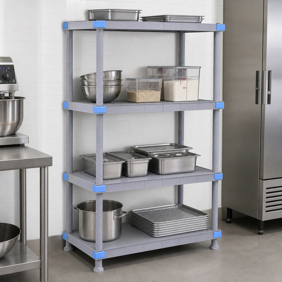 Four Solid Shelves