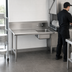 Thumbnail image #3 for Advance Tabco Left-Hand Straight-Soil Dishtable with Pre-Rinse Sink, 47-Inch, 16-Gauge 304 Stainless Steel