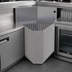 Thumbnail image #3 for Glastender Underbar Inside Wedge Corner Drainboard, 45° Angle, 19-Inch Deep, No Legs