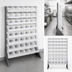 Thumbnail image #3 for Quantum Single-Sided Rail Rack Storage System with 16 Rails and 48 Clear Bins
