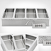 Thumbnail image #3 for APW Wyott HFW-4DS 4-Pan Drop-In Electric Hot Food Well with Drain and Infinite Controls