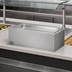 Thumbnail image #3 for Hatco Built-In Full-Size Heated Well with Drain, Insulated, Wet or Dry Operation, Stainless Steel
