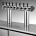 Thumbnail image #3 for Perlick Winged Bridge Countertop Glycol-Cooled 8-Faucet Draft Tower, Stainless Steel