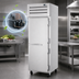 Thumbnail image #3 for True SPEC SERIES 1-Section Reach-In Solid Swing Door Freezer, -10°F, Stainless Steel