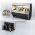Thumbnail image #3 for Howard-McCray 50-Inch Remote Double-Duty Fish/Poultry Service Case with Straight Glass Front and LED Lighting