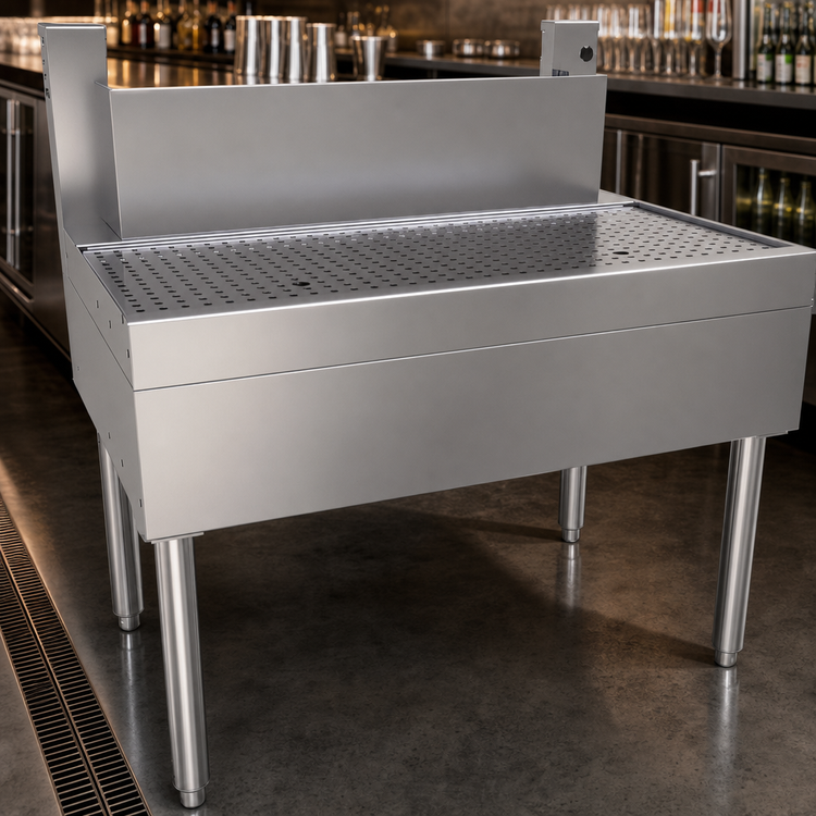 Product image #3 for Glastender BDB-36 36-Inch Underbar Beer Drainer with Tubing Chase
