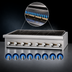 Thumbnail image #3 for Turbo Air Radiance TARB-48 48-Inch Countertop Gas Radiant Charbroiler
