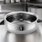 Thumbnail image #3 for American Metalcraft HB7 38 oz Round Stainless Steel Hammered Finish Serving Bowl Case of 24