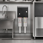 Thumbnail image #3 for Everpure EV997017 Twin Reverse Osmosis Water Filtration System, 350 GPD, Wall Mount, Carbon and Mineral Reduction Cartridges