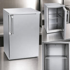 Thumbnail image #3 for Krowne BD24 One-Section Back Bar Dry Storage Cabinet, 24 x 24 x 35 Inches, Non-Refrigerated, Locking Solid Door