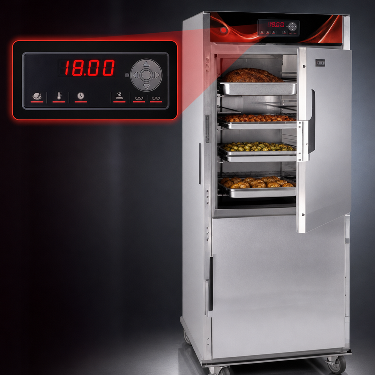 Product image #3 for Cres Cor Roast-N-Hold Deluxe Full-Height Gentle Convection Cook and Hold Oven, 240V, 3-Phase
