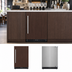 Thumbnail image #4 for KoolMore Panel-Ready Compact Undercounter Refrigerator, 1 Section, Stainless Steel