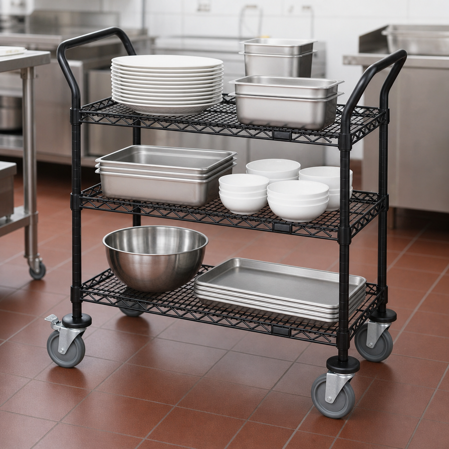 Three Wire Shelves