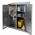 Thumbnail image #4 for Advance Tabco Double Width Stainless Steel Mop Sink Cabinet with Left-Side Sink