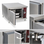 Thumbnail image #3 for Crown SX-3 Countertop Electric Convection Steamer with 3 Pan Capacity