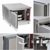 Thumbnail image #3 for Crown SX-3 Countertop Electric Convection Steamer with 3 Pan Capacity