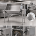 Thumbnail image #3 for Classic TES-2440-7 Electric Manual Tilting Skillet, 31-Gallon, Floor Mounted