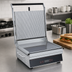 Thumbnail image #3 for Hatco Single Countertop Panini Grill with Grooved Top and Smooth Bottom Plates, Digital Controls, 500°F Max