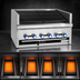 Thumbnail image #3 for Steakhouse IAB-24 24-Inch Countertop Gas Charbroiler with 4 Radiant Burners