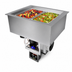 Thumbnail image #3 for Hatco Quick Ship 2-Pan Full-Size Drop-In Refrigerated Cold Well, R-290, Top Mount, Self-Contained