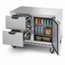 Thumbnail image #3 for Beverage-Air 48-Inch Two-Section Worktop Refrigerator with 2 Drawers and 1 Door, Flat Top