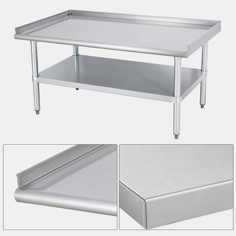 16-Gauge Stainless Steel Top