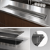 Thumbnail image #3 for Advance Tabco 96-Inch Stainless Steel Drop-In Urn Trough with Slotted Cover Plate