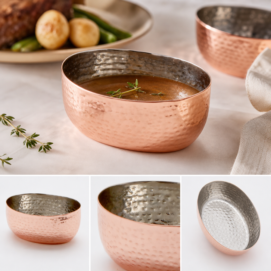 Hammered Oval Design