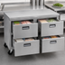 Thumbnail image #3 for Traulsen Centerline 48-Inch Compact Undercounter Freezer with 4 Drawers