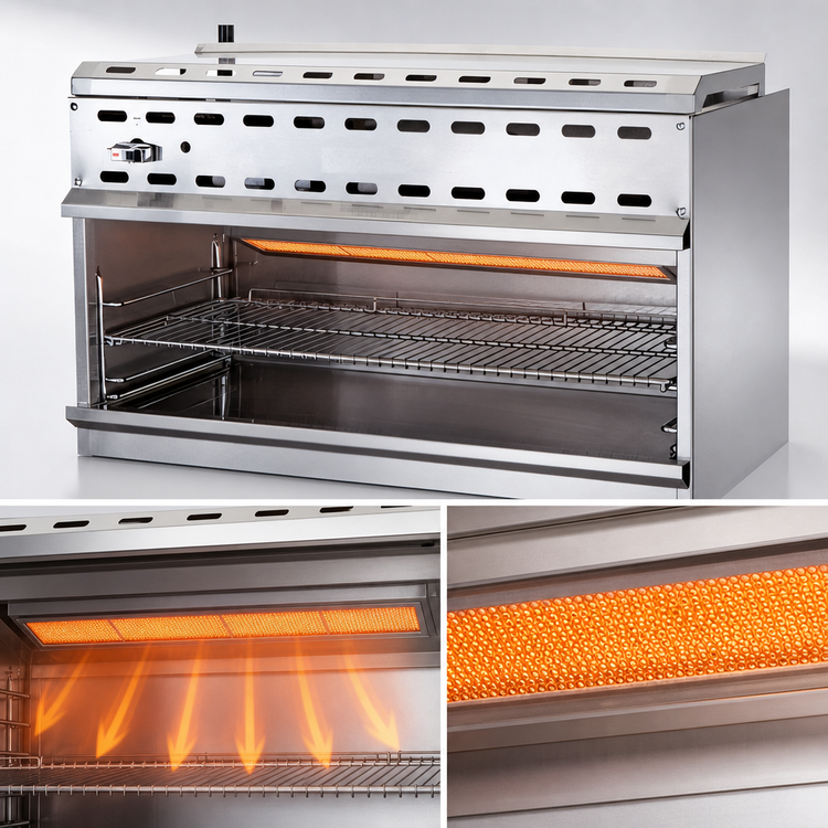 Product image #3 for Serv-Ware 36-Inch Gas Infrared Cheesemelter Broiler