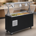 Thumbnail image #3 for Vollrath 2-Series Affordable Portable Refrigerated 3-Pan Cold Food Buffet Station with Breath Guard