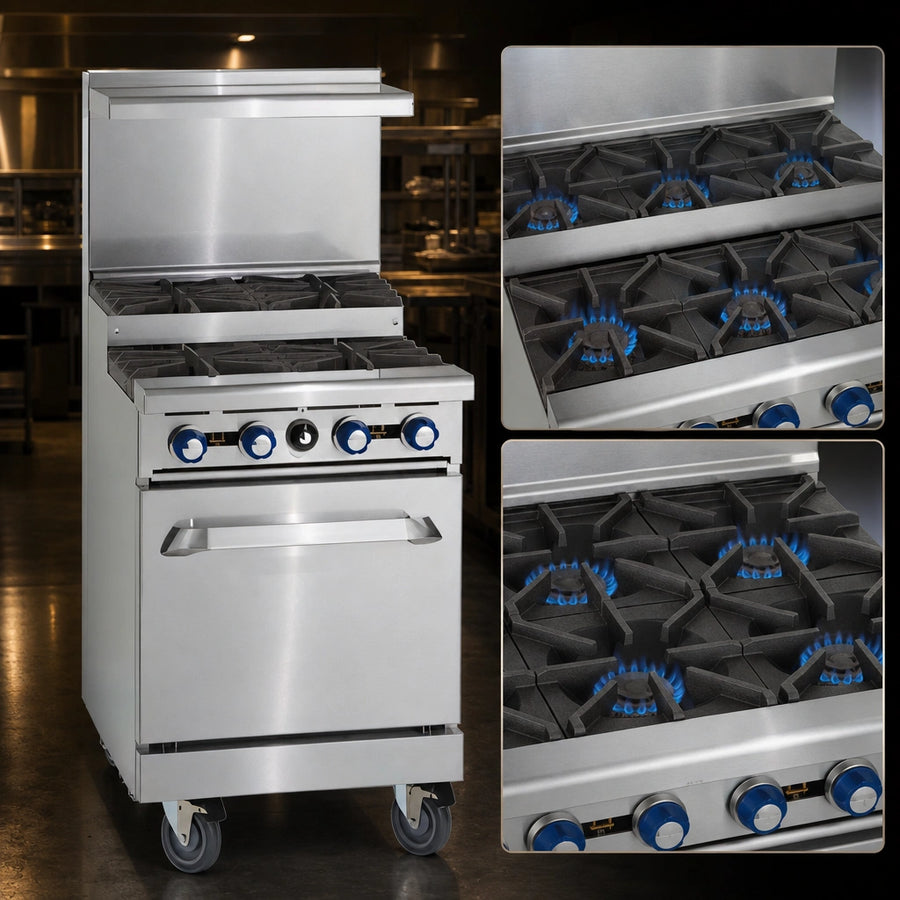 Dual Burner Top Configuration
