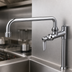 Thumbnail image #3 for T&S Brass Pre-Rinse Add-On Faucet with 12-Inch Swing Nozzle, Lever Handle, and Vandal Resistant Aerator