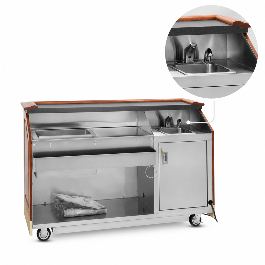 Integrated Hand Sink